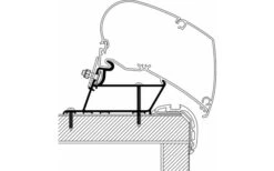 Thule Markisenadapter Malibu Roof 3,5 M -Fiamma Verkäufe 230120 2661088