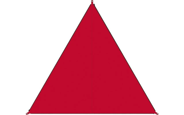 Bent Canvas Plain Single Tarp Hawaiian Ocean / Zipper Orange 9 Bent Canvas Plain Single Tarp Hawaiian Ocean / Zipper Orange – Bild 7