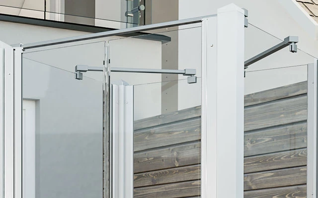 Breuer Exo Set Gartendusche / Outdoordusche Geschlossen Mit Pendeltür Weiß 6 Breuer Exo Set Gartendusche / Outdoordusche Geschlossen Mit Pendeltür Weiß – Bild 4