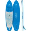 Indiana 10'6 Family Pack Aufblasbares Stand Up Paddling-Board Inkl. Paddel Und Luftpumpe Blau -Fiamma Verkäufe 349844 2876425