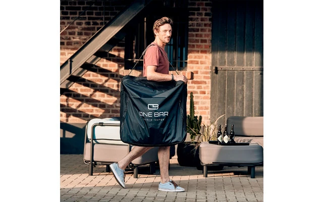 One Bar Element 3 Aufblasbarer Hocker Dark Grey 5 One Bar Element 3 Aufblasbarer Hocker Dark Grey – Bild 3