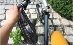 VW Collection T1 Bulli Shopper Einkaufstasche 15 Liter Bunt