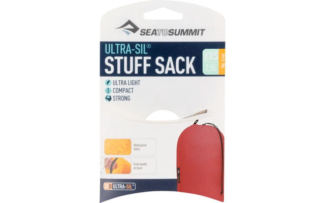 Sea To Summit Ultra-Sil Stuff Sack Packsack 2,5 Liter Rot 8 Sea To Summit Ultra-Sil Stuff Sack Packsack 2,5 Liter Rot – Bild 6