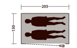 Outwell Freistehendes Innenzelt Blau -Fiamma Verkäufe 439200 3116115