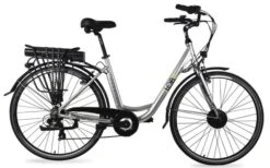 LLobe SilverLine City-E-Bike 28 Zoll 10 Ah Silber -Fiamma Verkäufe 454553 3149423