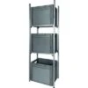 SYS-RACK Aluminium Regal-System 43-L-RR-1 Längs Für Heckgarage 45 X 31 X 130 Cm -Fiamma Verkäufe 458391 3157742