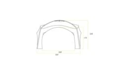 Zempire Pavillon Aerobase 3 + 1 Wall -Fiamma Verkäufe 487575 3650605