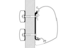 Thule Universal Markisenadapter Für Omnistor 4900 / 5200 / 8000 3 M -Fiamma Verkäufe 487793 3592771