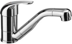 Reich Kama C Keramik Einhebelmischer Chrom Kunststoffauslauf 175 Mm