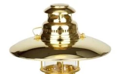 Petromax Reflektorschirm Vergoldet Für Petromax Lampe HK350/HK500