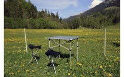 Basic Nature Travelchair Rolltisch Klein 70 X 70 Cm -Fiamma Verkäufe 504137 3331743