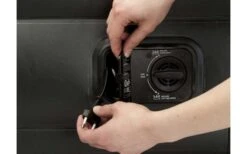 Happy People Deluxe Luftbett 196 X 97 X 47cm Grün/beige -Fiamma Verkäufe 517034 3367667