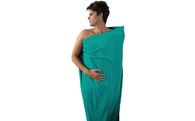 Sea To Summit Premium Cotton Travel Liner Standard Reiseschlafsack Inlett Sea Foam 3 Sea To Summit Premium Cotton Travel Liner Standard Reiseschlafsack Inlett Sea Foam