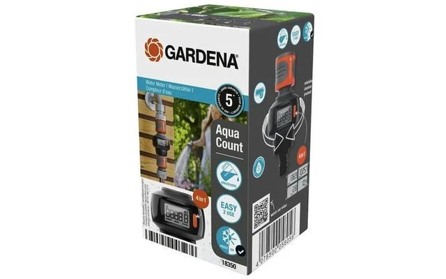 Gardena Wasserzähler AquaCount Mit Antisplash Funktion 4 Gardena Wasserzähler AquaCount Mit Antisplash Funktion – Bild 2