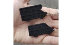 Pufz Schlüsselring Wohnwagen Retro Schwarz -Fiamma Verkäufe 553285 3623761