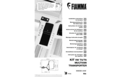 Fiamma Kit VW T5/T6 Transporter Multivan RHD Markisenadapter Für Fiamma F45
