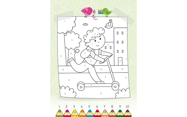 Kangaroo Kinderbücher Malen Nach Zahlen - Pony 5 Kangaroo Kinderbücher Malen Nach Zahlen - Pony – Bild 3