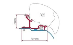 Fiamma F65/F80 Kit Mercedes Sprinter - VW Crafter (High Roof) -Fiamma Verkäufe 57437 11434