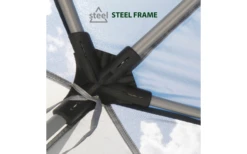 Brunner Diadem Pavillon 320 X 320 Cm Blau -Fiamma Verkäufe 623883 4383175