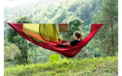 Ticket To The Moon Original Pro Hammock Hängematte 325 X 200 Cm Burgundy -Fiamma Verkäufe 633047 4344307