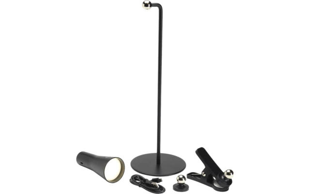 Wecamp Magnete Aufladbare Tischlampe Schwarz 3 Wecamp Magnete Aufladbare Tischlampe Schwarz