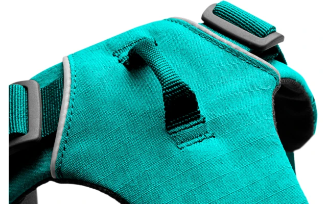 Ruffwear Front Range Gepolstertes Hundegeschirr Aurora Teal XXS 4 Ruffwear Front Range Gepolstertes Hundegeschirr Aurora Teal XXS – Bild 2