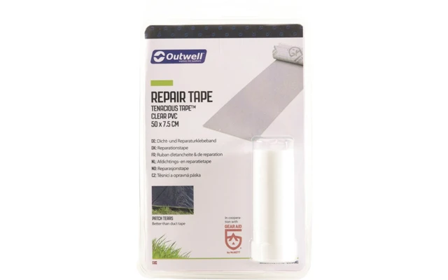 Outwell Luftschlauch Reparaturband 7,6 X 50 Cm Grau 3 Outwell Luftschlauch Reparaturband 7,6 X 50 Cm Grau
