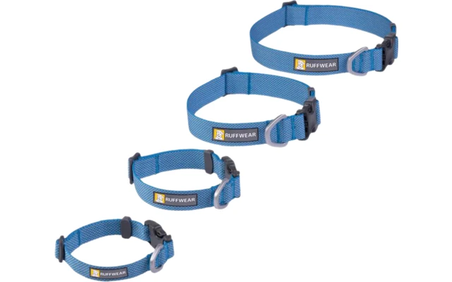 Ruffwear Hi & Light Collar Halsband Leicht 23-28 Cm Blue Dusk 8 Ruffwear Hi & Light Collar Halsband Leicht 23-28 Cm Blue Dusk – Bild 6