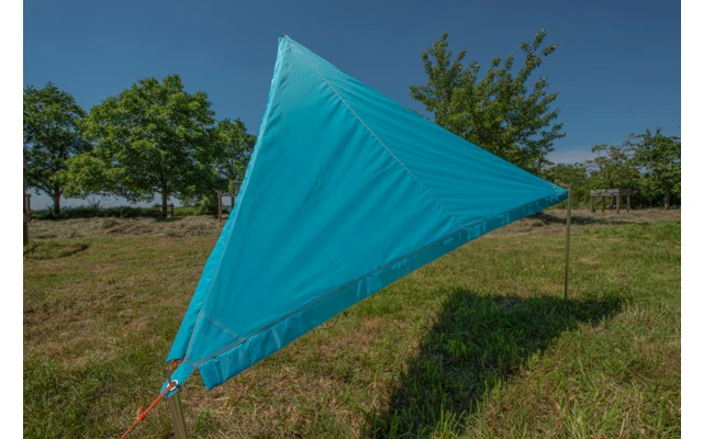 Bent Zip-Protect Canvas Single Verbindbares Sonnensegel 250 X 250 X 250 Cm Türkis- 9 Bent Zip-Protect Canvas Single Verbindbares Sonnensegel 250 X 250 X 250 Cm Türkis- – Bild 7