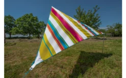 Bent Zip-Canvas Single Verbindbares Sonnensegel 250 X 250 X 250 Cm Türkis -Fiamma Verkäufe 691805 4862594 1