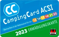 ACSI Campingführer Deutschland 2023 Inkl. CampingCard Ermäßigungskarte