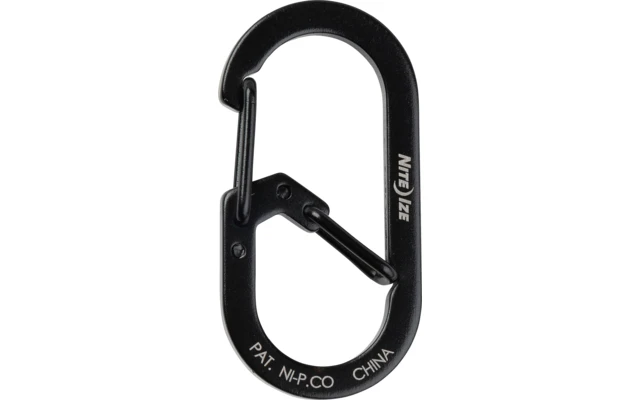 Nite Ize Karabiner G-Series 1 2pack Schwarz 3 Nite Ize Karabiner G-Series 1 2pack Schwarz