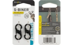 Nite Ize S-Biner MicroLock - Silber, 2 St. -Fiamma Verkäufe 704855 4849598 1
