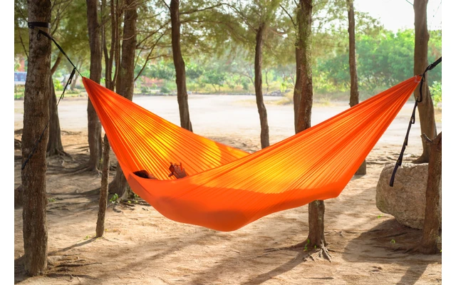 Ticket To The Moon Pro Hammock 325 X 140 Cm Orange 4 Ticket To The Moon Pro Hammock 325 X 140 Cm Orange – Bild 2