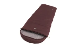 Outwell Campion Lux Aubergine Mumienschlafsack 225 X 85 Cm Dunkelrot