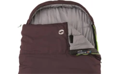 Outwell Campion Lux Aubergine Mumienschlafsack 225 X 85 Cm Dunkelrot -Fiamma Verkäufe 712403 4962317
