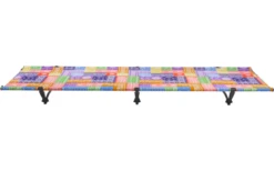 Helinox Cot One Convertible Campingliege Long Rainbow Bandanna -Fiamma Verkäufe 715265 4850423 1