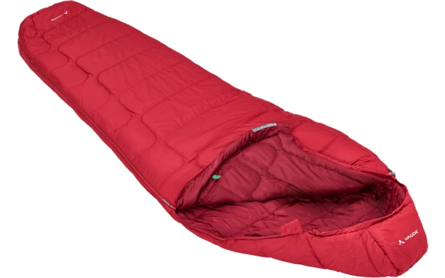 Vaude Sioux 100 SYN Kunstfaserschlafsack 210 X 75 Cm Dark Indian Red 4 Vaude Sioux 100 SYN Kunstfaserschlafsack 210 X 75 Cm Dark Indian Red – Bild 2