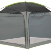 High Peak Freistehender Pavillon 300 X 300 Cm Grau/lime