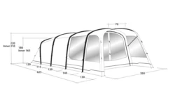 Outwell Avondale 5PA Tunnelzelt -Fiamma Verkäufe 737546 4971980