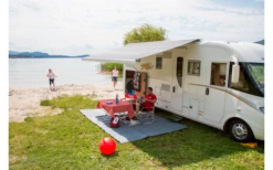 Fiamma F65eagle Ducato 319 Markise Gehäusefarbe Polar White Tuchfarbe Royal Grey 320 Cm -Fiamma Verkäufe 802862 5241698