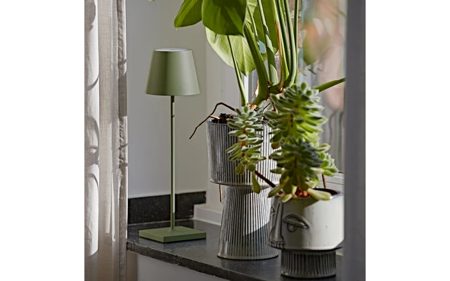 Sigor Akku-Tischleuchte Nuindie 380 Mm Salbeigrün 3 Sigor Akku-Tischleuchte Nuindie 380 Mm Salbeigrün