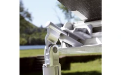 Fiamma F45s 260 Markise Gehäusefarbe Polar White Tuchfarbe Royal Grey 260 Cm -Fiamma Verkäufe 811751 5283839