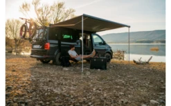 Fiamma F45s 260 Markise Für Rechtslenker VW T5/T6 Multivan/Transporter Tuchfarbe Royal Grey 260 Cm Gehäusefarbe Deep Black -Fiamma Verkäufe 814985 5295284 1