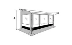 Thule Seitenwand Set Safari Residence G3 6900 -Fiamma Verkäufe 89523 585994